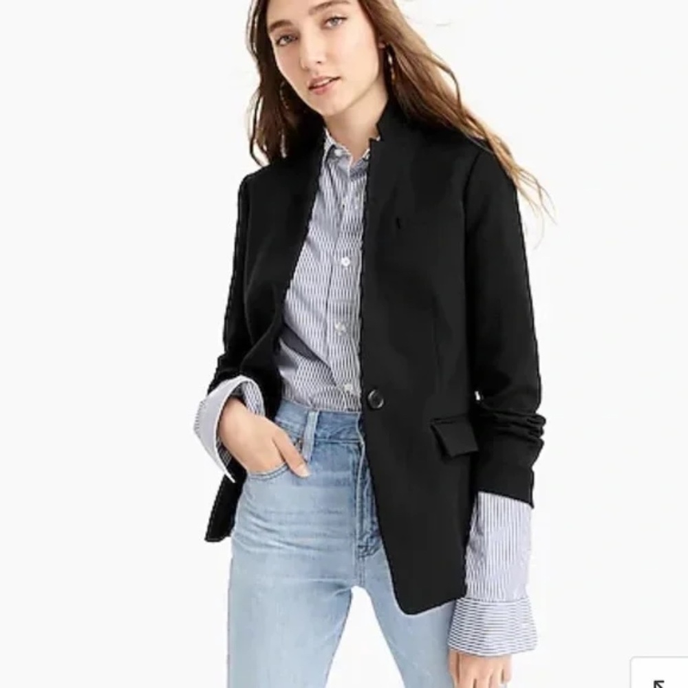 J Crew Regent Blazer Black